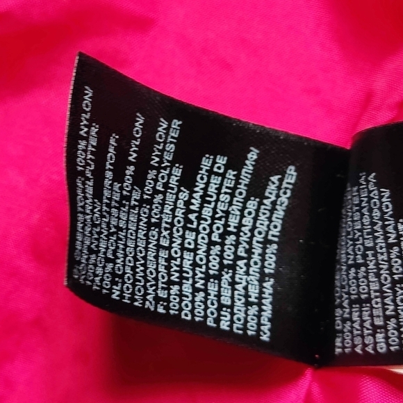 The North Face Boundary TriClimate Jacket Hood Outer Shell Women L Orange White - Picture 13 of 16